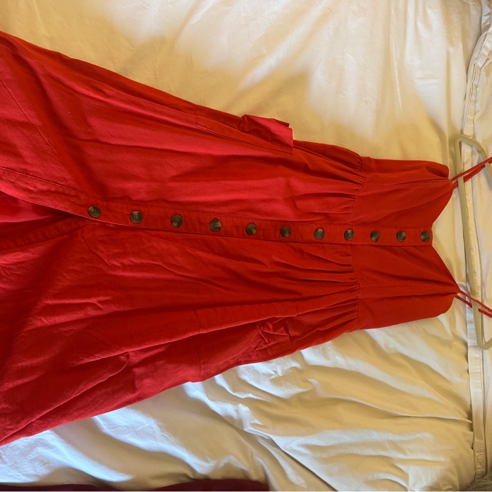 American Eagle Outfitters Vibrant Red Top